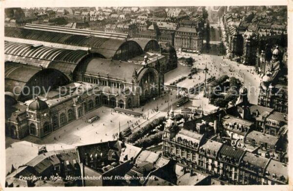 Bahnhof Frankfurt am Main Hauptbahnhof Hindenbu
