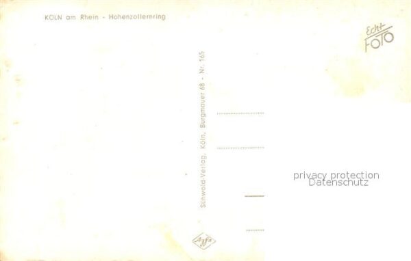 Strassenbahn Köln am Rhein Hohenzollernring – Bild 2