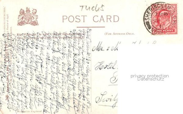 Verlag Tucks Oilette Nr. 6258 St. Ethelburga Bishopsgate Street – Bild 2