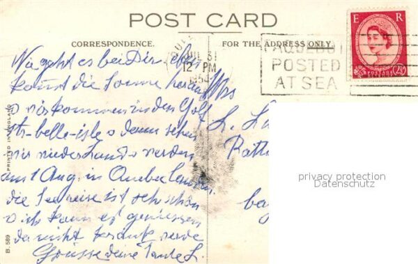 Dampfer Oceanliner Cunard R.M.S. Soythia – Bild 2