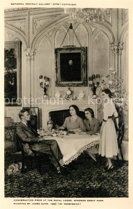 Adel England Conversation Piece Royal Lodge Windsor