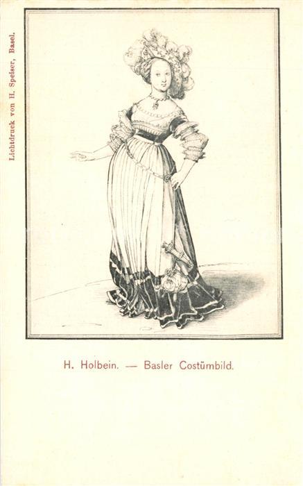 Holbein Hans Basler Kostümbild