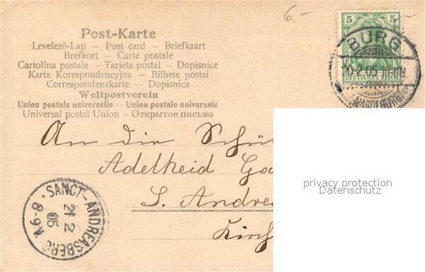 Adel Preussen Hochzeit Brautpaar – Bild 2