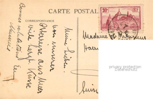 Dampfer Oceanliner Paquebot Ile de France Le Havre – Bild 2