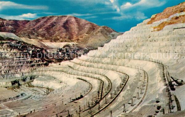 Bergbau Mining Bingham Copper Mine Utah