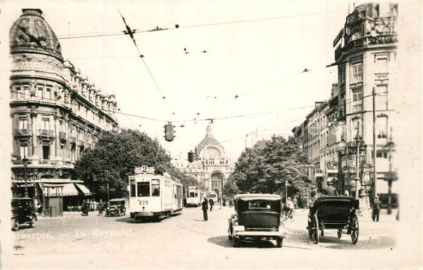 Strassenbahn Antwerpen De Keyserlei