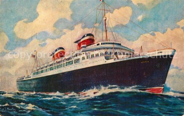 Dampfer Oceanliner S.S. America United States Lines