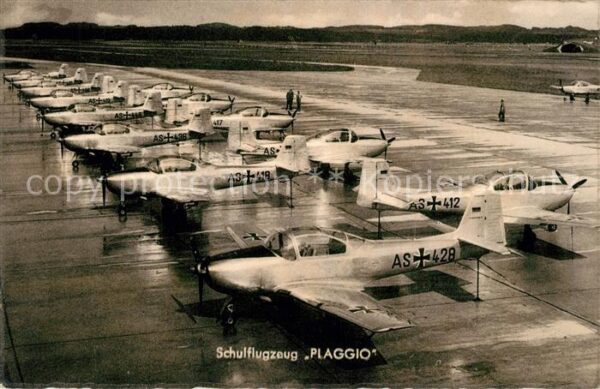 Flugzeuge Militaria Bundeswehr Schulflugzeug Plaggio