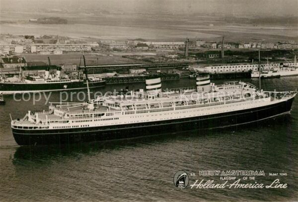 Dampfer Oceanliner Nieuw Amsterdam