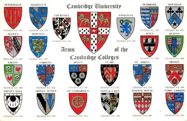 Wappen Cambridge University Arms of the Cambri