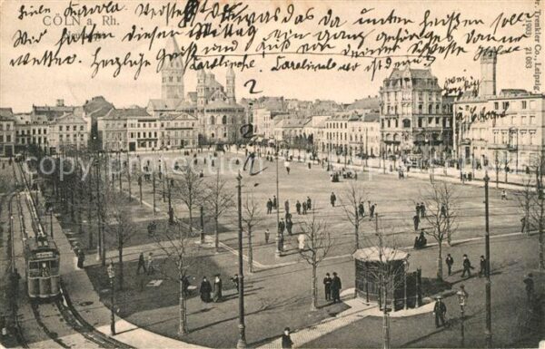 Strassenbahn K?ln Neumarkt