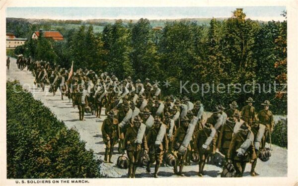 Wrangell Alaska US Soldiers March