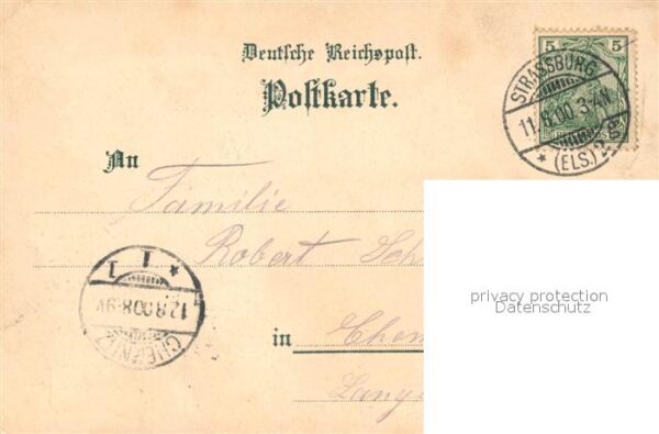 Storch Litho En Chasse – Bild 2