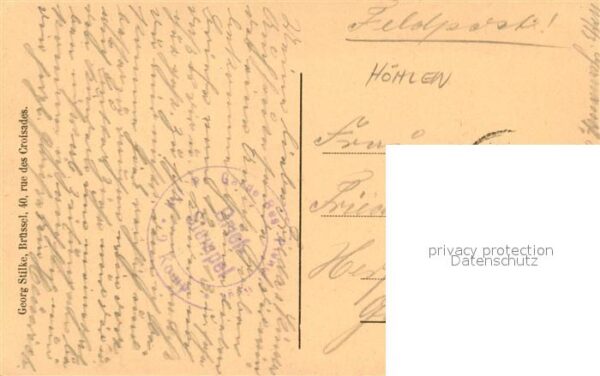H?hlen Caves Grottes Westfront Grantspuren Steinbrucharbeite – Bild 2