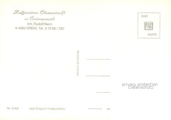 Billard Kaffeesiederei Blumenstr?ussl Grein – Bild 2