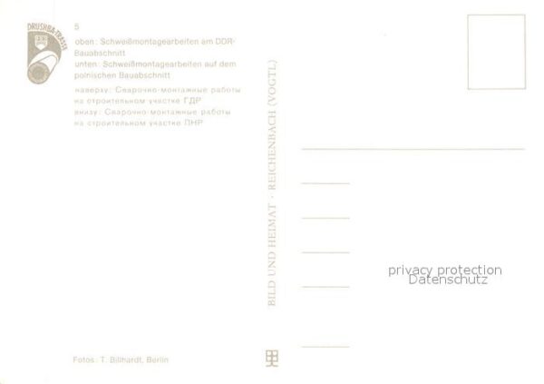 Oelfoerderung Oil Fields Schweissmontagearbeiten Bauabschnitt DD – Bild 2