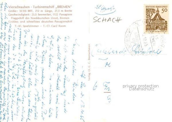 Schach Turbinenschiff Bremen Spielzimmer – Bild 2