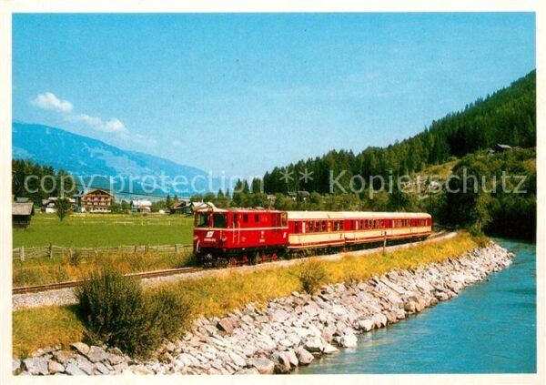 Eisenbahn Schmalspurstrecke Zell am See Krimml