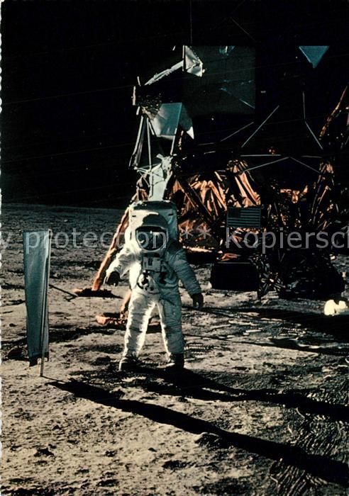 Astronaut Mond Landef?hre Eagle Edwin Aldrin Sonn