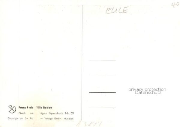Hals Frans Hille Bobbe Eule – Bild 2