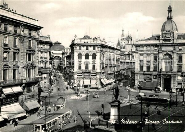 Strassenbahn Milano Piazza Cordusio