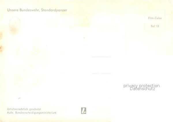 Militaria Panzer Standardpanzer Deutsche Bundeswehr – Bild 2