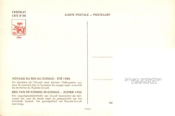 Adel Afrika Voyage Roi au Congo Dignitaire de l'Uru – Bild 2