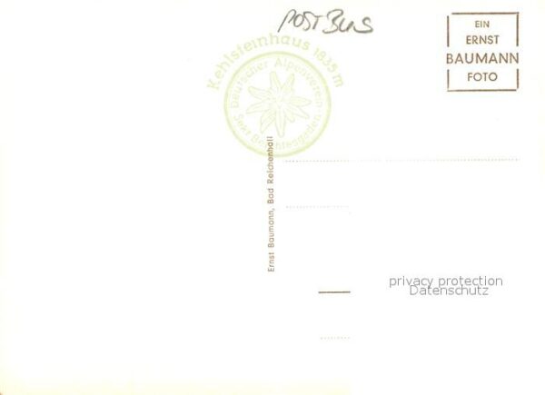 Postbus Kehlsteinstrasse Hoher G?ll – Bild 2
