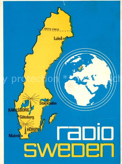 Radio Sweden Lulea Karlsborg G?teborg Stockho