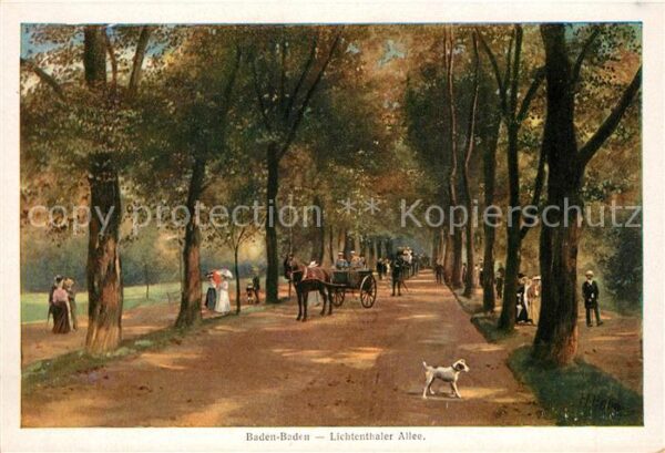 Hoffmann Heinrich Baden-Baden Lichtenthaler Allee