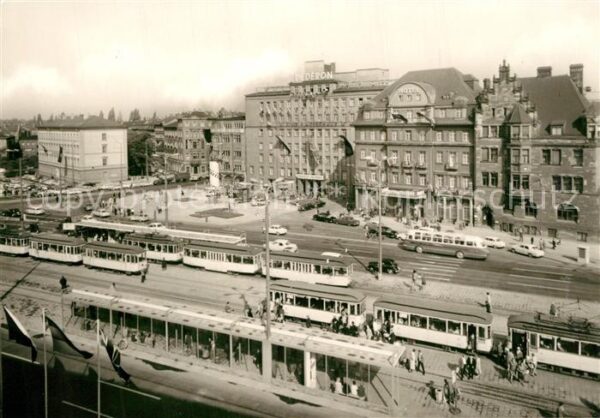 Strassenbahn Leipzig Friedrich-Engels-Platz
