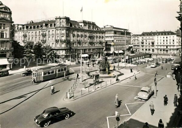 Strassenbahn Z?rich Bahnhofplatz