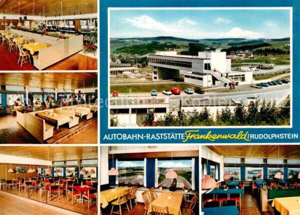 Autobahn Rastst?tte Frankenwald Rudolphstein