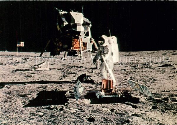 Astronaut Edwin Aldrin Mond Landef?hre Sternenban