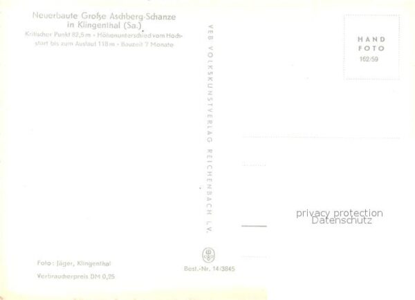 Ski-Flugschanze Grosse Aschberg-Schanze Klingenthal – Bild 2