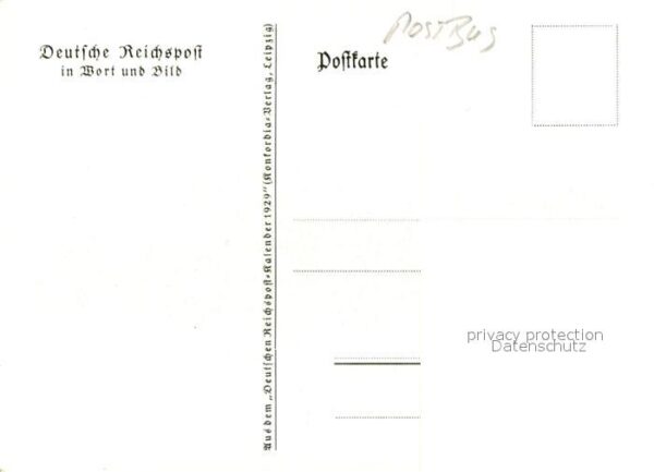 Postbus Deutsche Reichspost – Bild 2