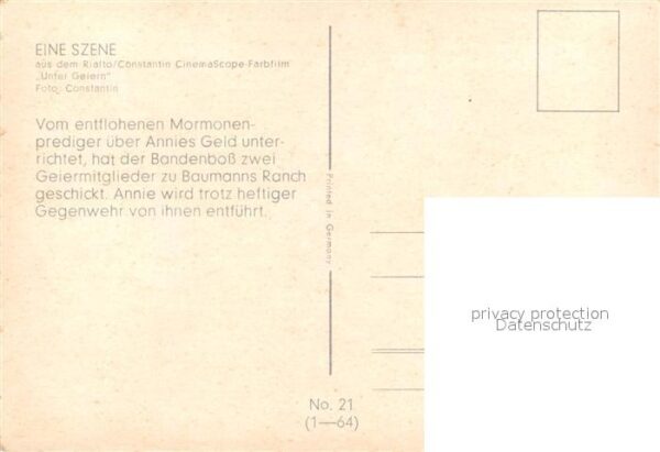 Kino Film Unter Geiern Annie Bandenboss – Bild 2