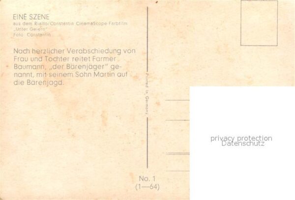 Kino Film Unter Geiern Bauman's Ranch – Bild 2