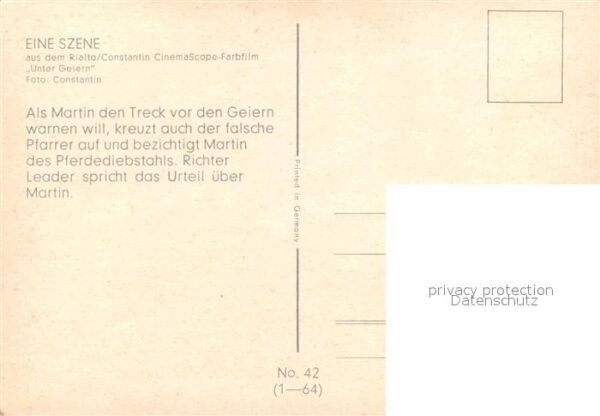 Kino Film Unter Geiern Martin Pfarrer Richter Lea – Bild 2