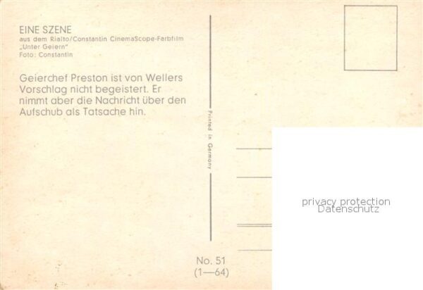 Kino Film Unter Geiern Geierchef Preston – Bild 2