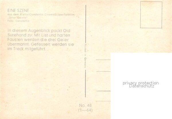 Kino Film Unter Geiern Old Surehand – Bild 2