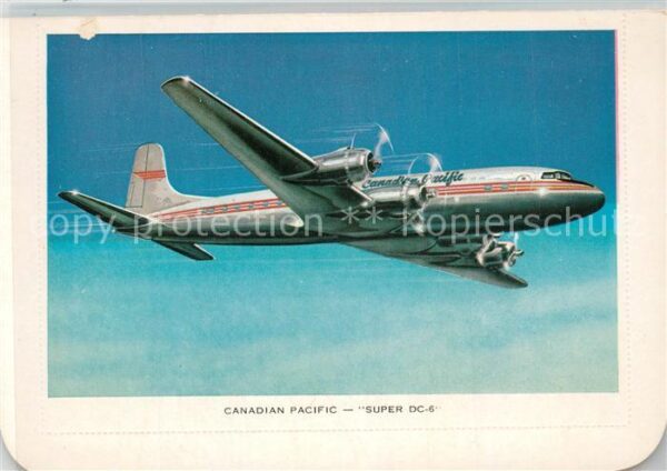 Flugzeuge Zivil Canadian Pacific Super DC-6