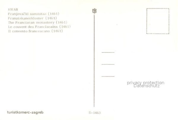 Hvar Franjevacki samostaa Franziskanerkloste – Bild 2