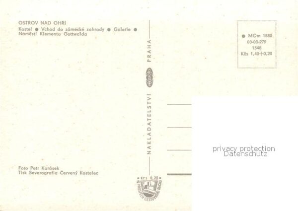 Ostrov Kostel Vchod do zamecke zahrady Galerie – Bild 2