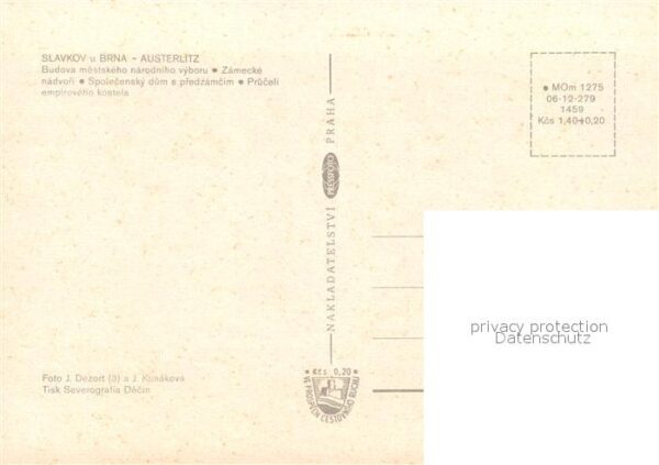 Slavkov u Brna Gebäude Schloss Denkmal Wappen – Bild 2