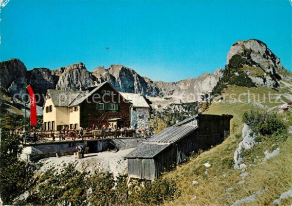 Maurach Achensee Erfurter Hütte gegen Dalfazer Kamm und