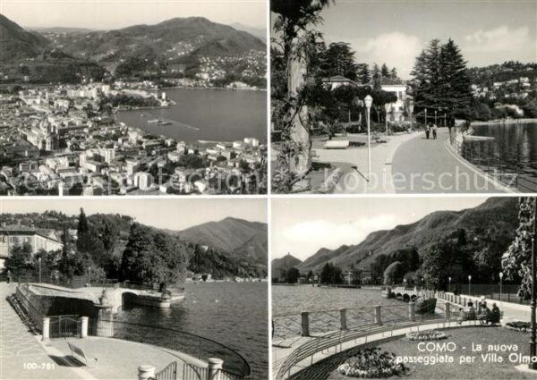 Como Lago di Como La nuova passeggiata per Villa Olmo Pan