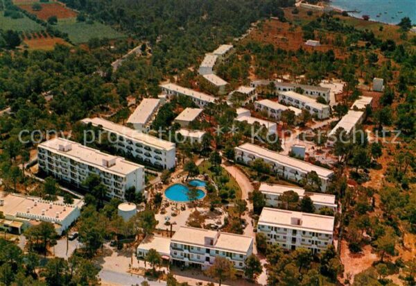 Santa Eulalia del Rio Urbanizacion Cala Pada vista aérea