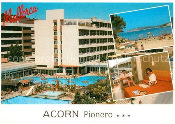 Santa Ponsa Mallorca Islas Baleares Hotel Acorn Pionero Swimming Pool Stran