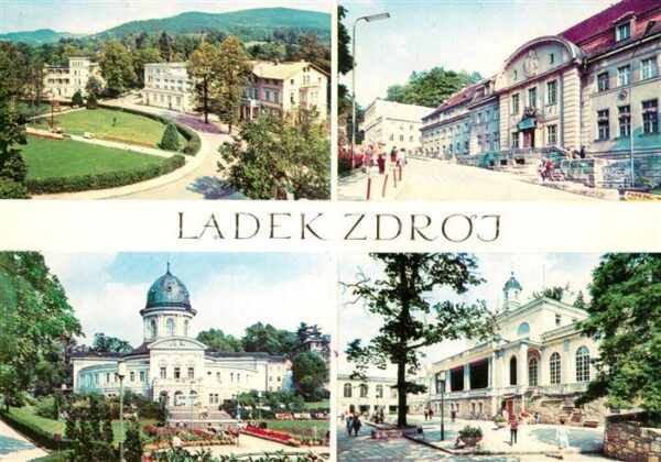 Ladek Zdroj Plac Partyzantow Zaklady Przyrodoleczni